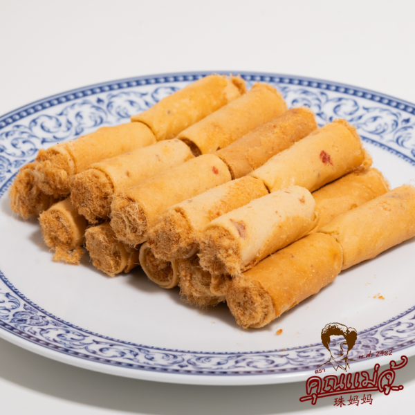 ทองม้วนหมูหยองน้ำพริกเผา แม่จู้ - Image 4
